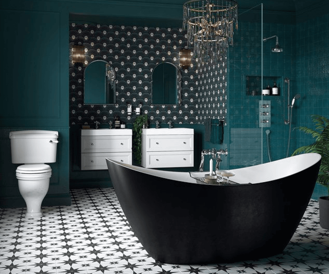 Can You Wallpaper a Bathroom?