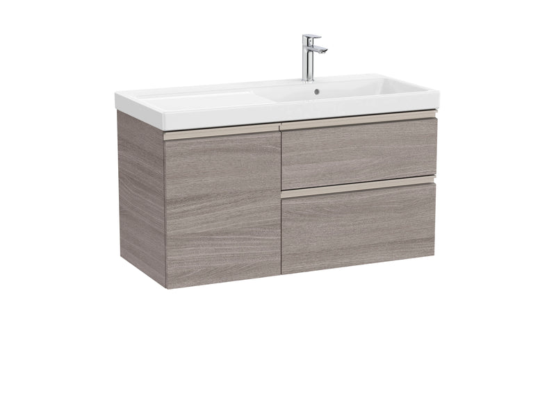 The Gap Vanity Unit 1 Door + 2 Drawer Right-Hand 1000mm