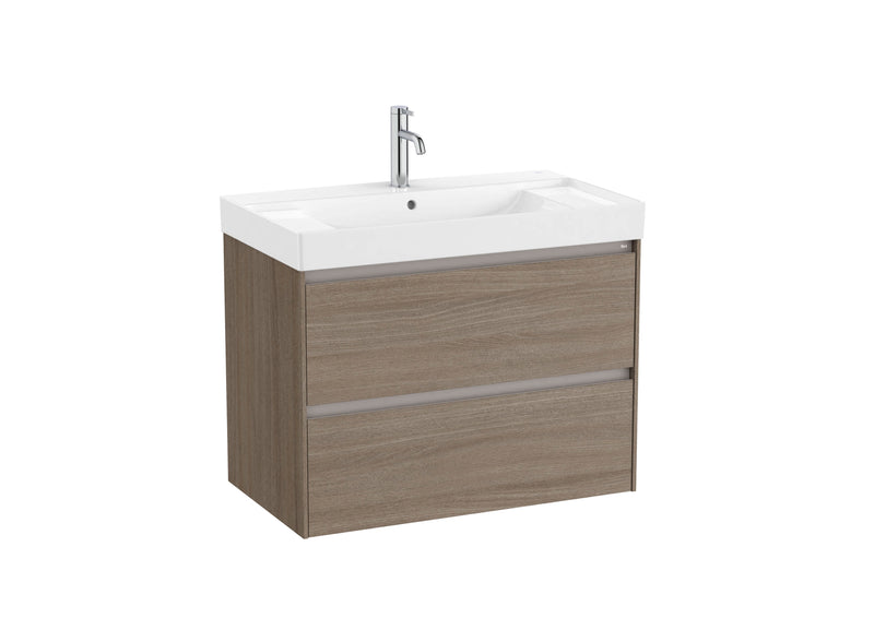 Ona Vanity Unit 2 Drawer 800mm Central