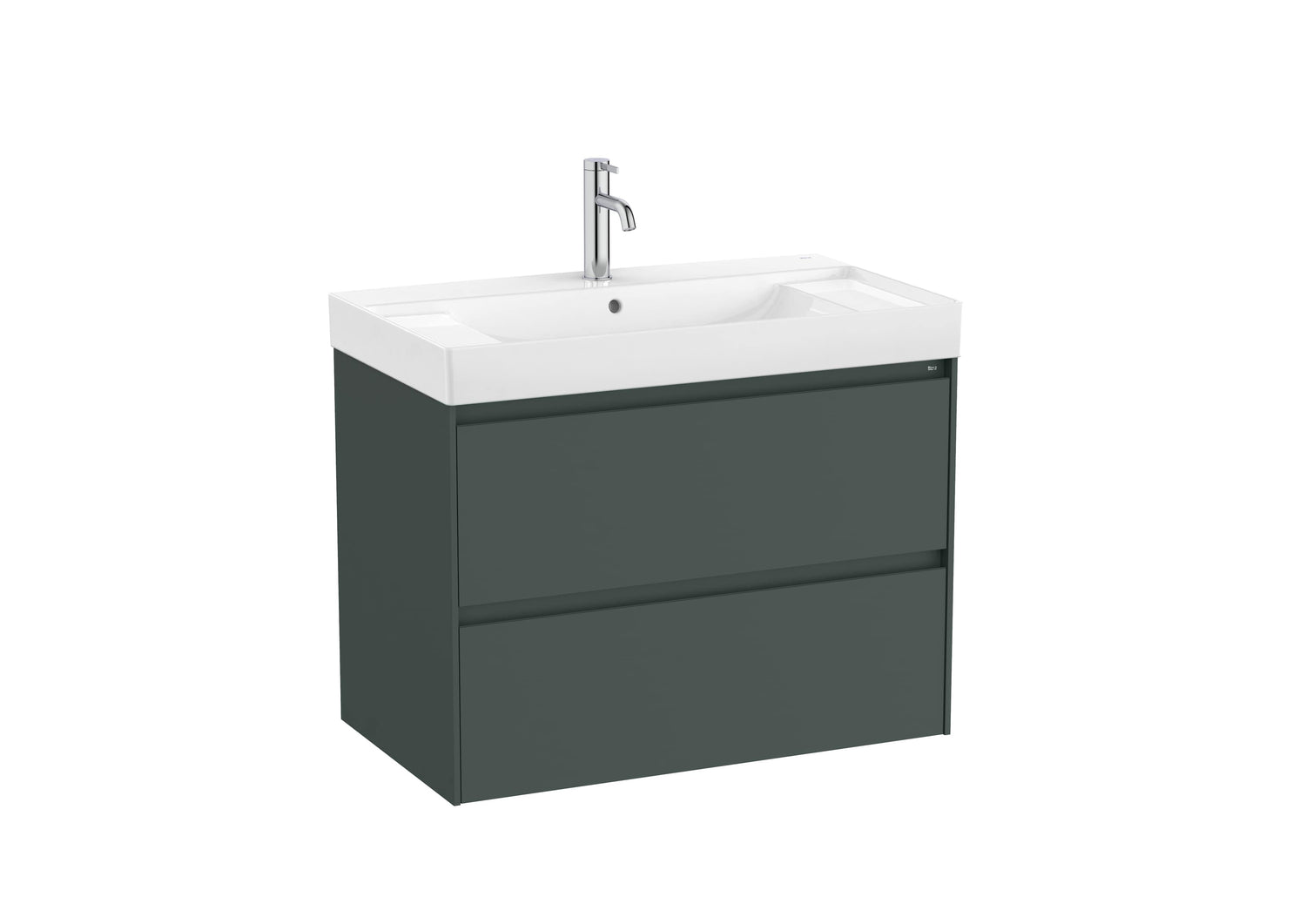 Ona Vanity Unit 2 Drawer 800mm Central
