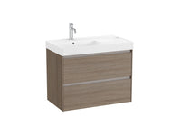 Ona Vanity Unit 2 Drawer 800mm Left-Hand