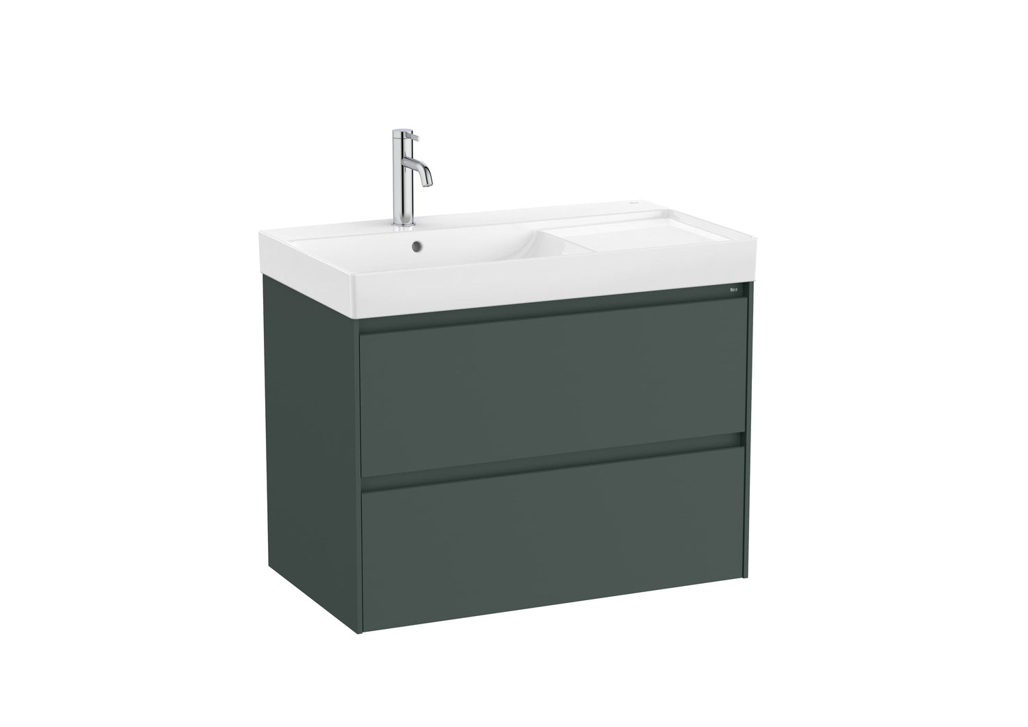 Ona Vanity Unit 2 Drawer 800mm Left-Hand