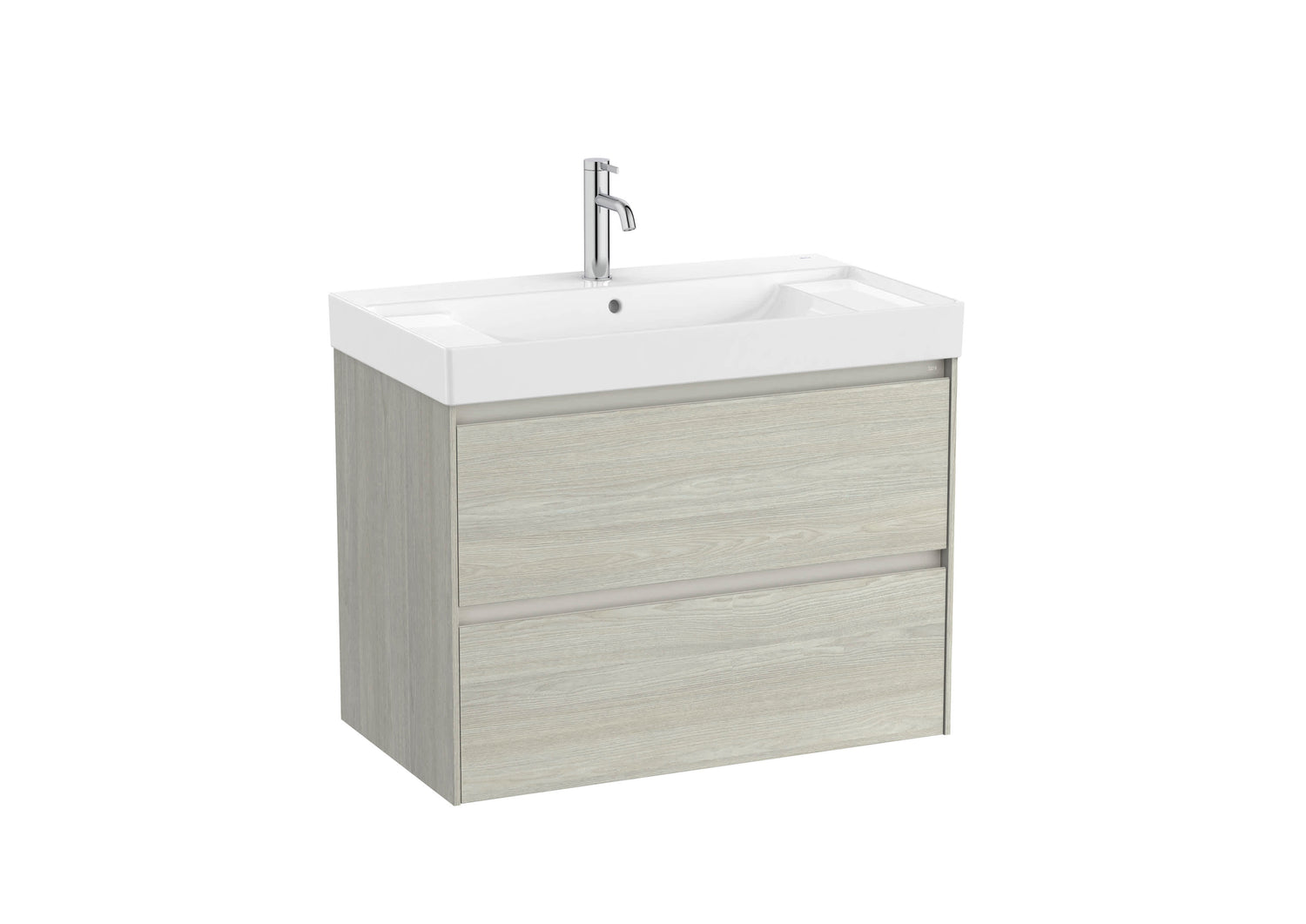 Ona Vanity Unit 2 Drawer 800mm Central
