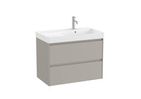 Ona Vanity Unit 2 Drawer 800mm Right-Hand