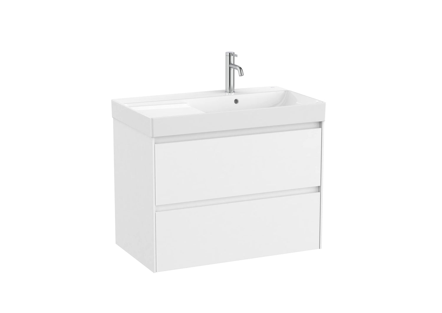 Ona Vanity Unit 2 Drawer 800mm Right-Hand