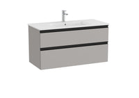 The Gap Vanity Unit 2 Drawer 1000mm Central