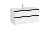 The Gap Vanity Unit 2 Drawer 1000mm Central