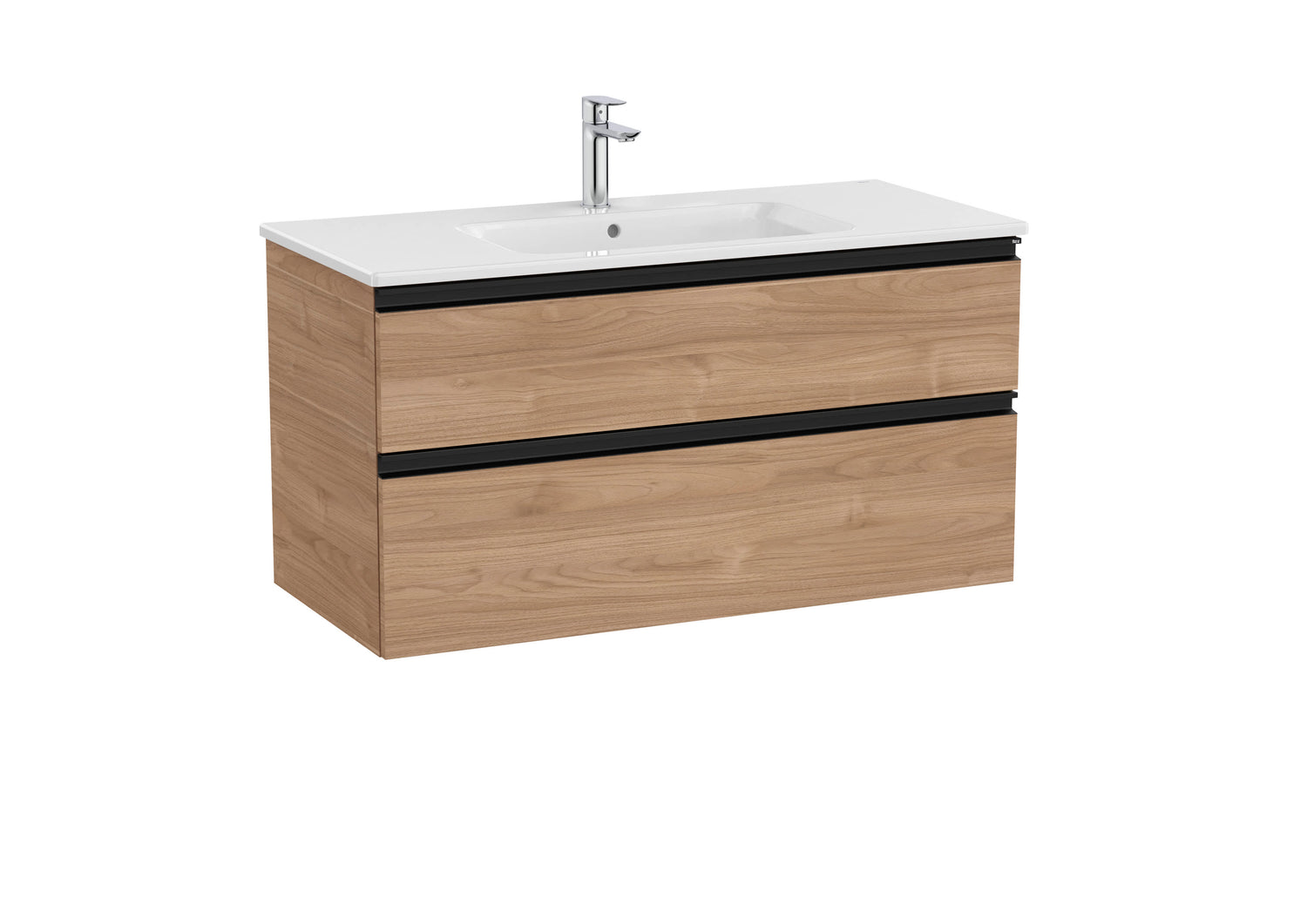 The Gap Vanity Unit 2 Drawer 1000mm Central