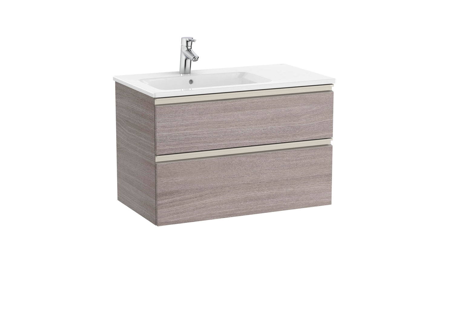 The Gap Vanity Unit 2 Drawer Left-Hand 800mm