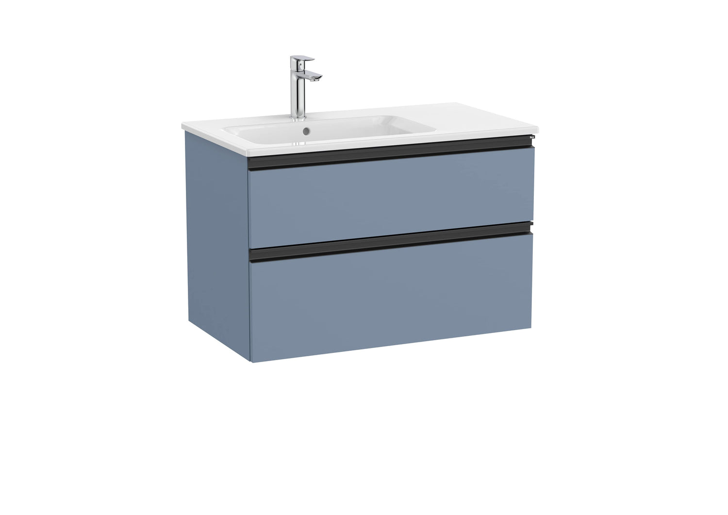 The Gap Vanity Unit 2 Drawer Left-Hand 800mm
