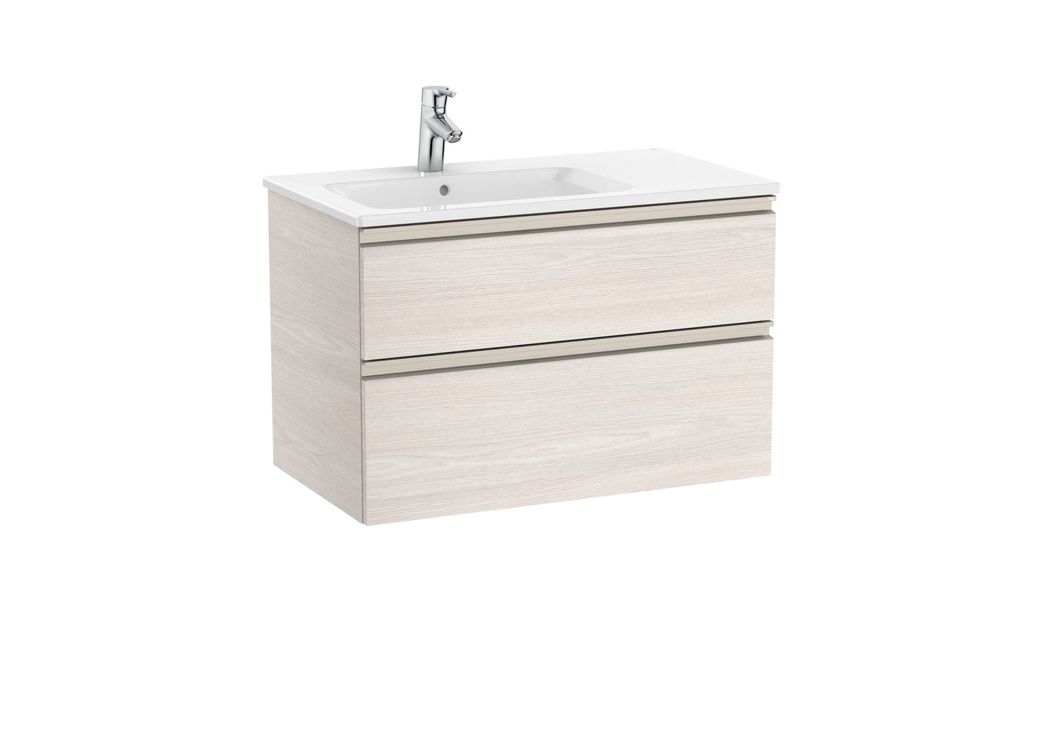 The Gap Vanity Unit 2 Drawer Left-Hand 800mm