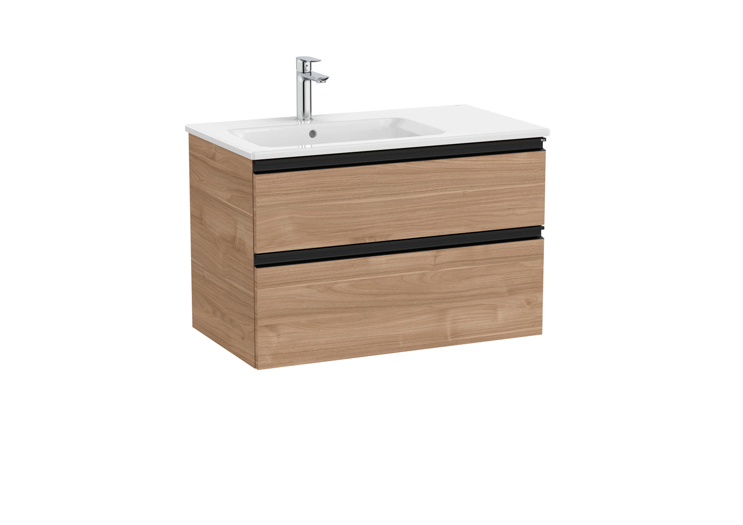The Gap Vanity Unit 2 Drawer Left-Hand 800mm