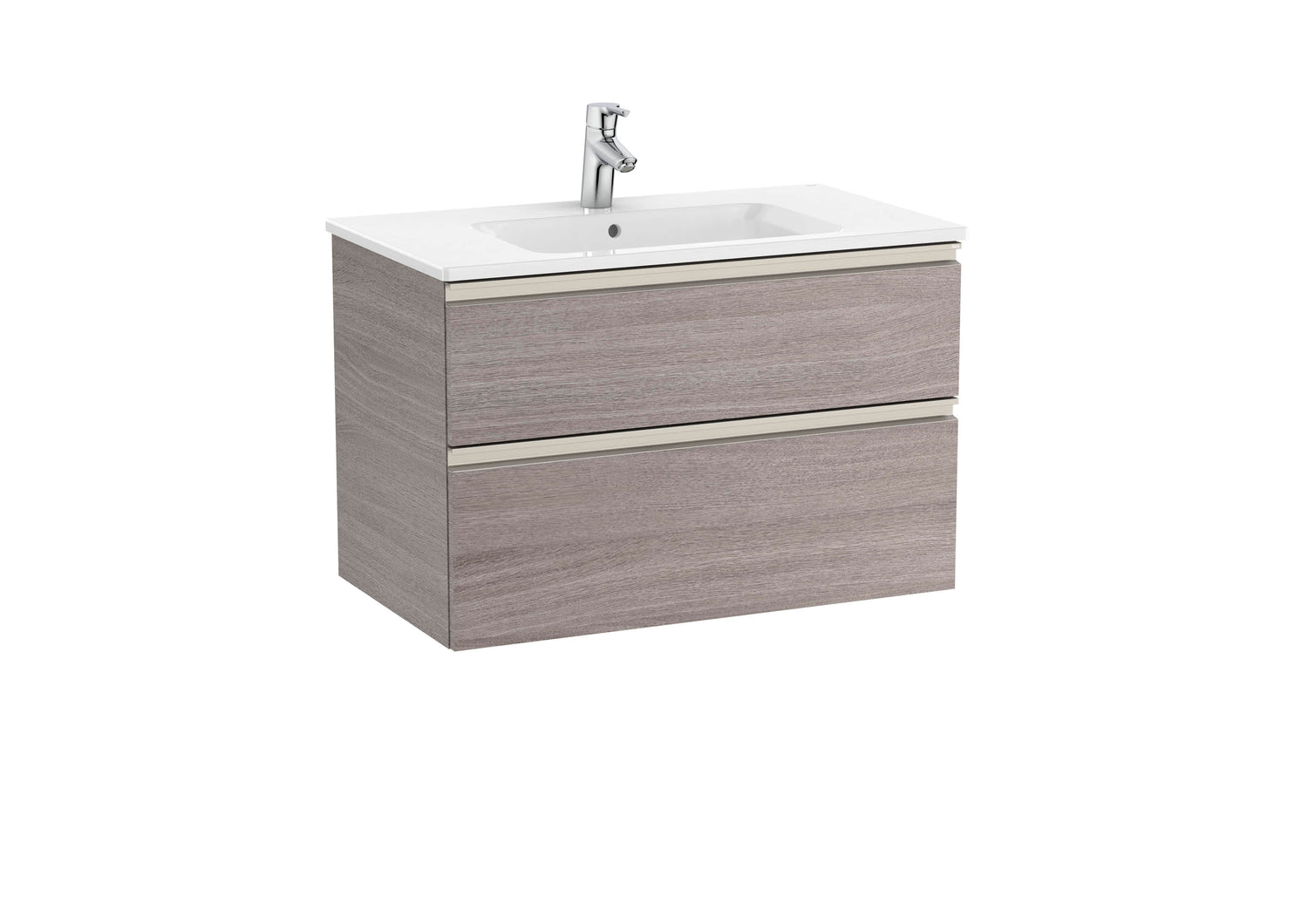 The Gap Vanity Unit 2 Drawer 800mm