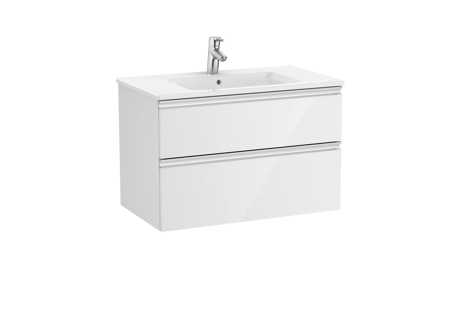 The Gap Vanity Unit 2 Drawer 800mm