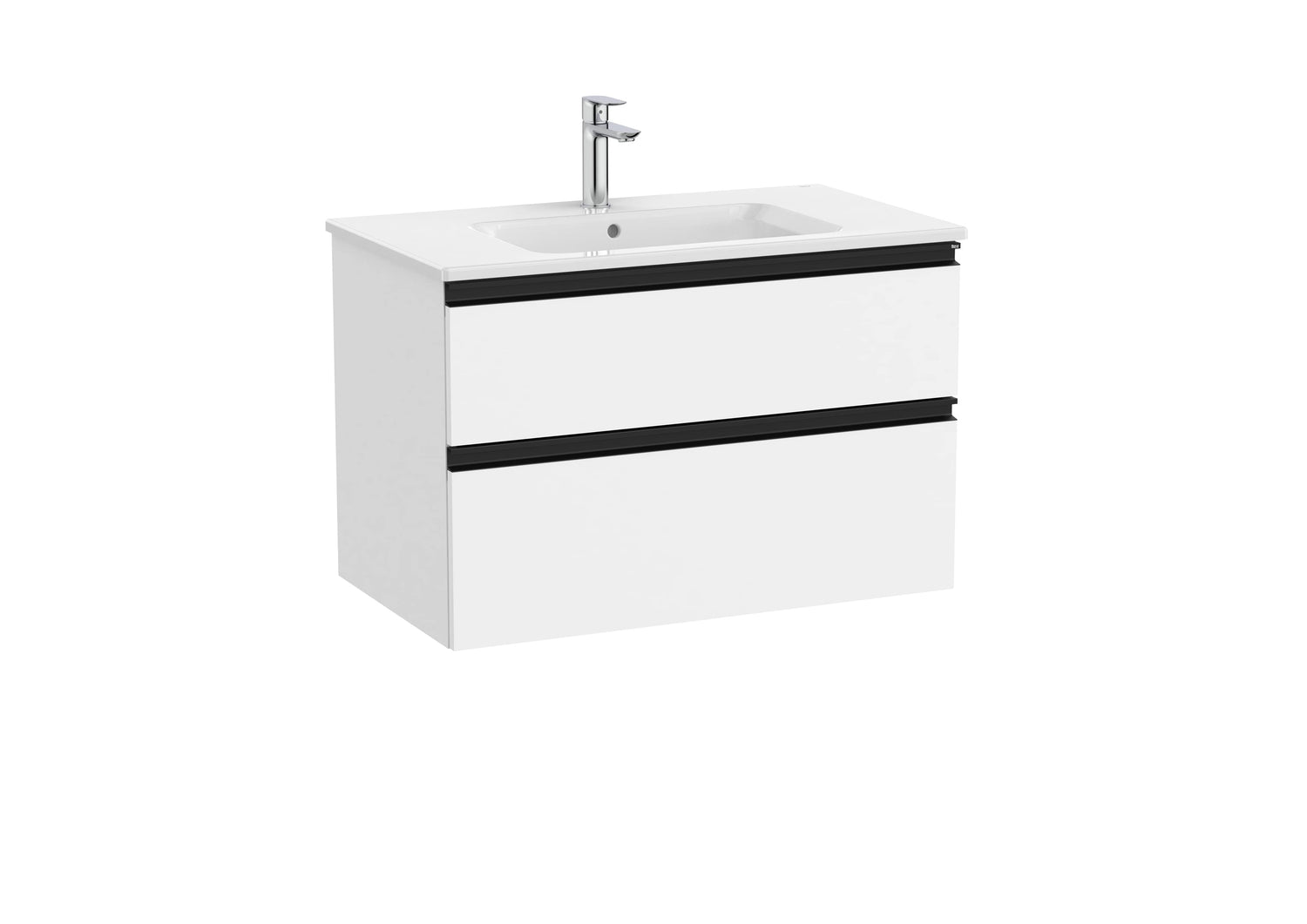 The Gap Vanity Unit 2 Drawer 800mm
