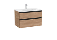 The Gap Vanity Unit 2 Drawer 800mm