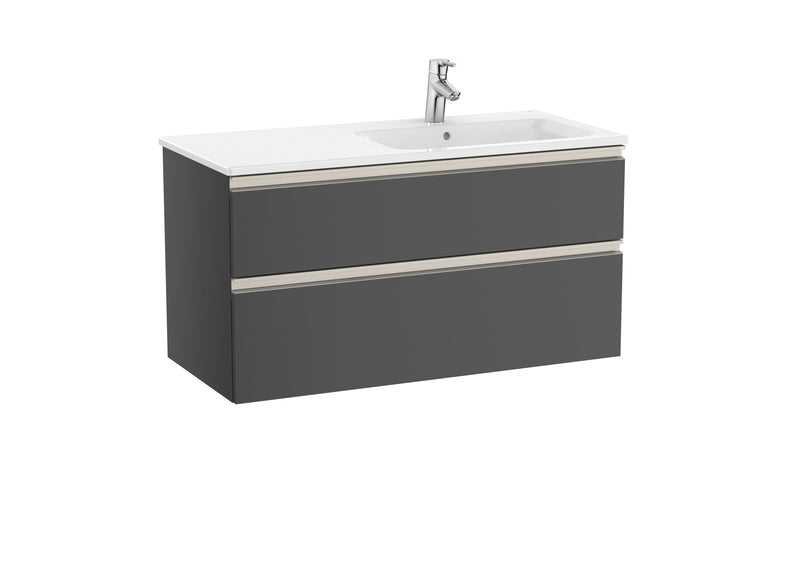 The Gap Vanity Unit 2 Drawer Right-Hand 1000mm