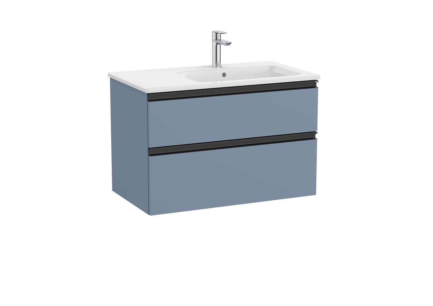 The Gap Vanity Unit 2 Drawer Right-Hand 800mm