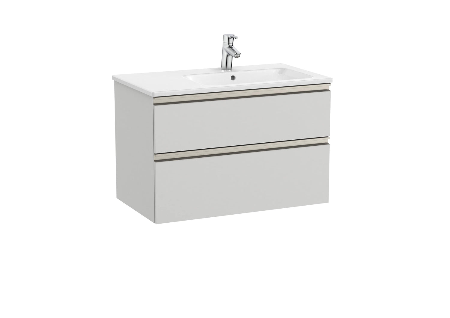 The Gap Vanity Unit 2 Drawer Right-Hand 800mm