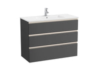 The Gap Vanity Unit 3 Drawer 1000mm Central