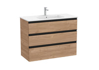 The Gap Vanity Unit 3 Drawer 1000mm Central