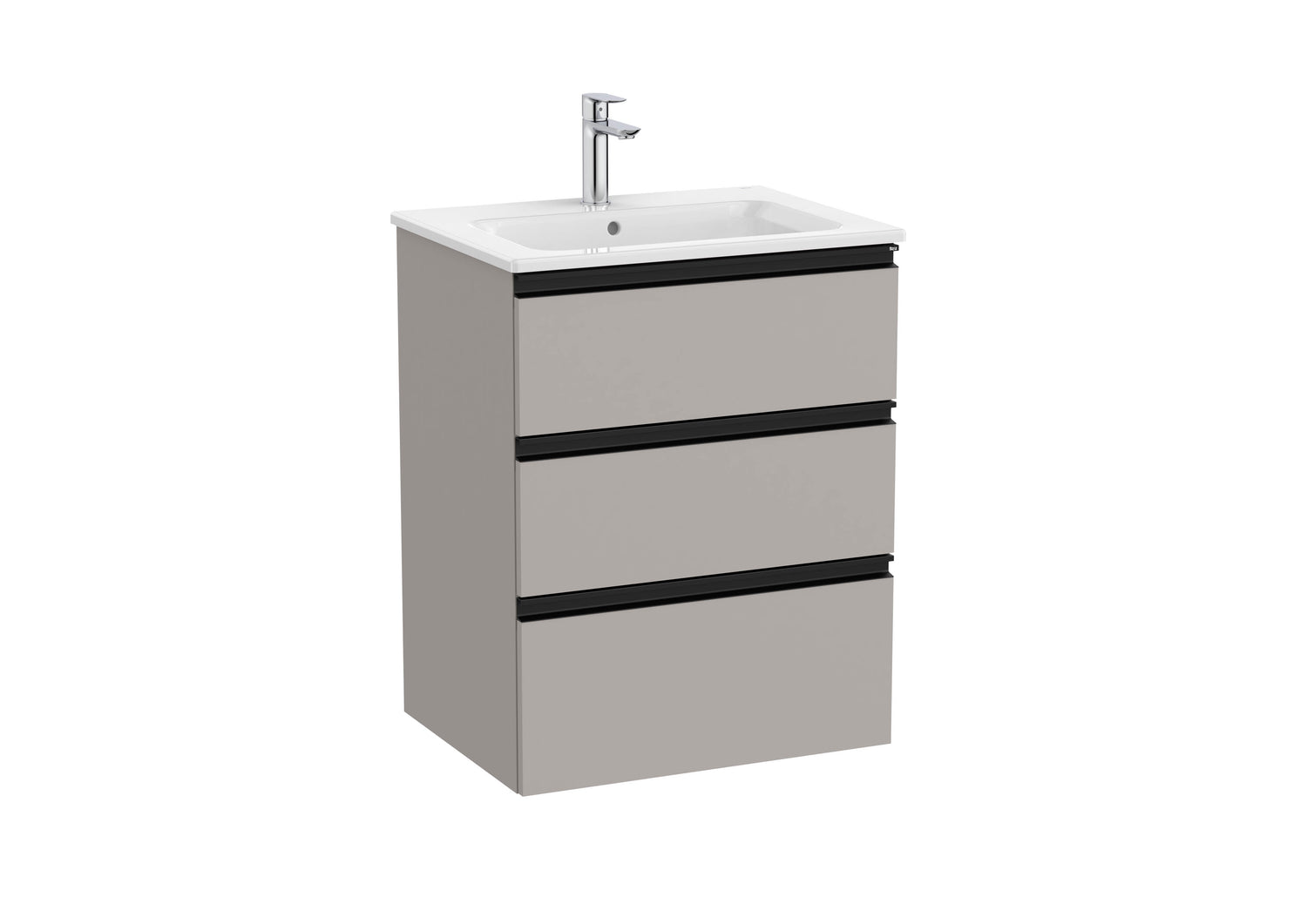 The Gap Vanity Unit 3 Drawer 600mm