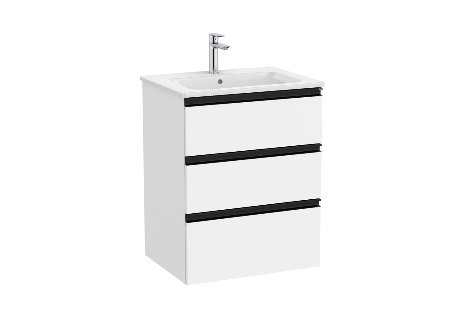 The Gap Vanity Unit 3 Drawer 600mm