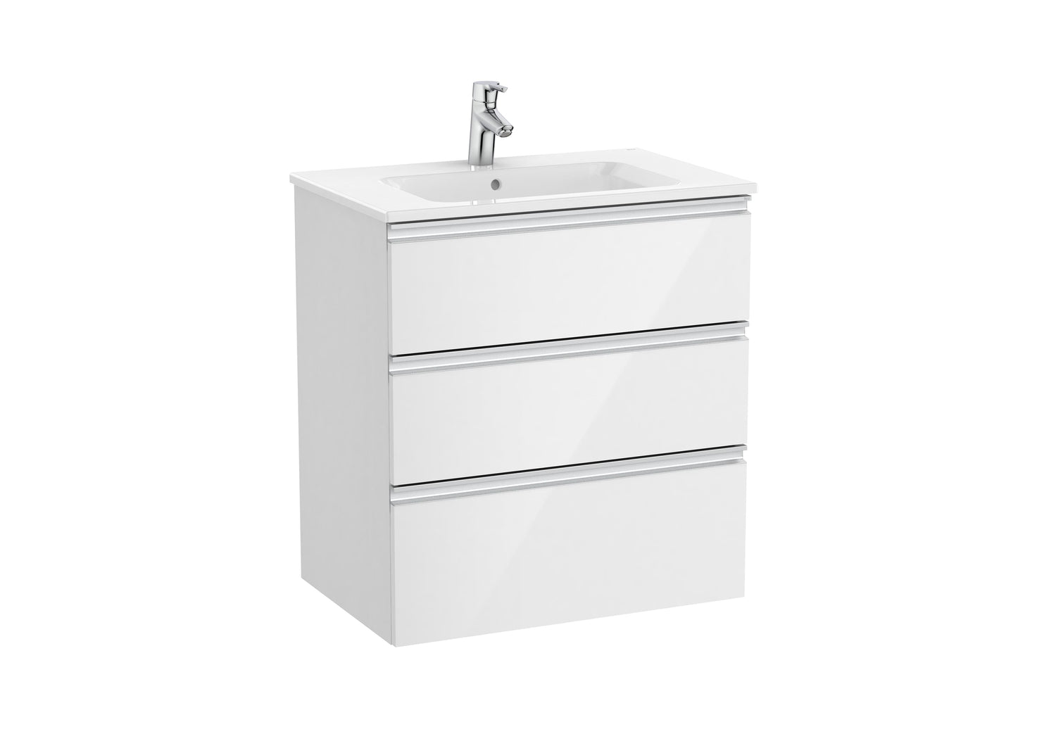 The Gap Vanity Unit 3 Drawer 700mm