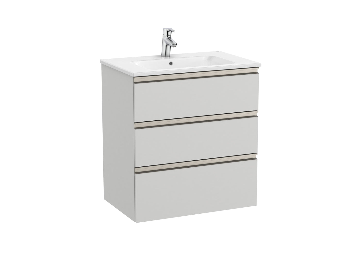 The Gap Vanity Unit 3 Drawer 700mm