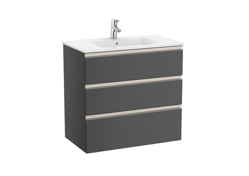 The Gap Vanity Unit 3 Drawer 800mm