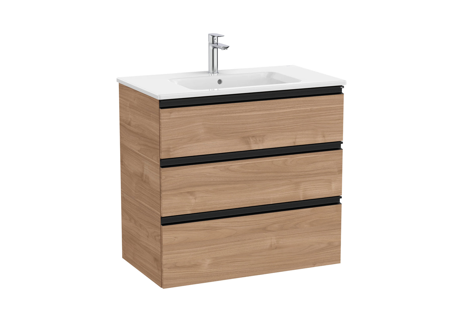 The Gap Vanity Unit 3 Drawer 800mm