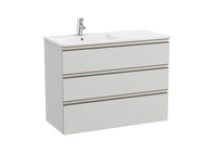 The Gap Vanity Unit 3 Drawer Left-Hand 1000mm