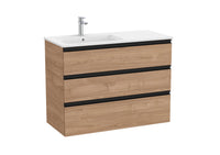 The Gap Vanity Unit 3 Drawer Left-Hand 1000mm