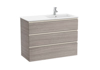 The Gap Vanity Unit 3 Drawer Right-Hand 1000mm