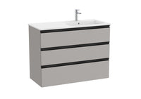 The Gap Vanity Unit 3 Drawer Right-Hand 1000mm
