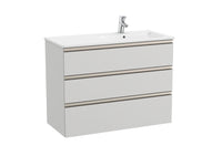 The Gap Vanity Unit 3 Drawer Right-Hand 1000mm