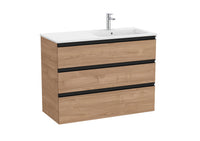 The Gap Vanity Unit 3 Drawer Right-Hand 1000mm