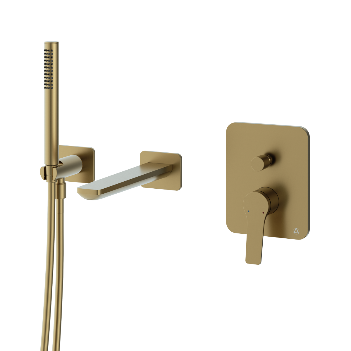 Aqualla Avante Wall Mounted Bath Shower Mixer