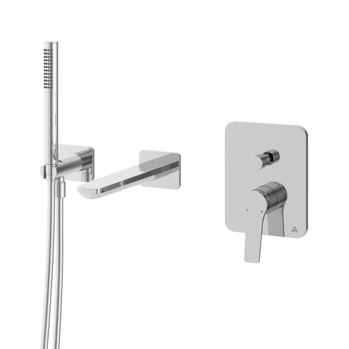 Aqualla Avante Wall Mounted Bath Shower Mixer