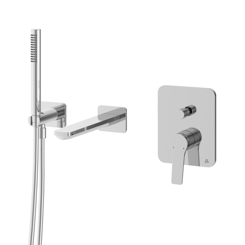 Aqualla Avante Wall Mounted Bath Shower Mixer