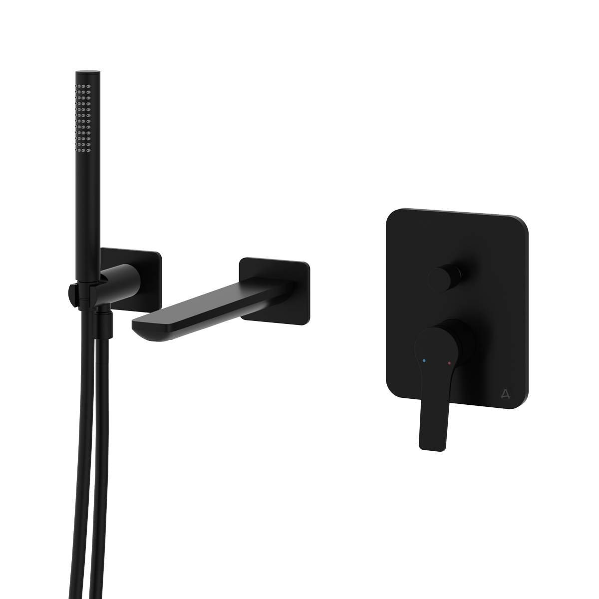 Aqualla Avante Wall Mounted Bath Shower Mixer