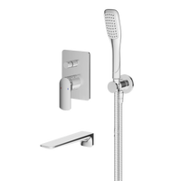Aqualla Fuse Wall Mounted Bath Shower Mixer