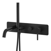 Aqualla Kyloe Wall Mounted Bath Shower Mixer