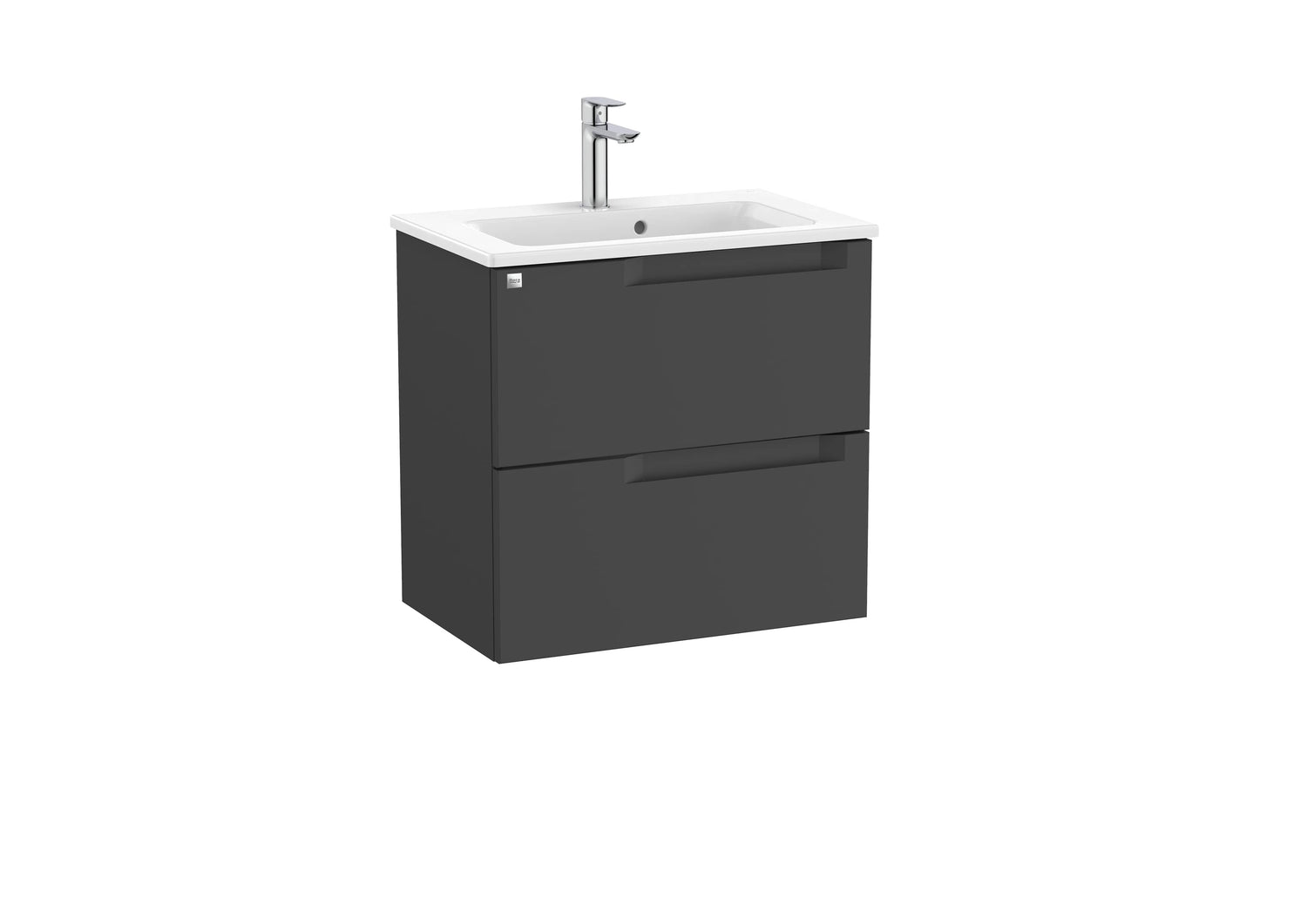 Aleyda Vanity Unit 2 Drawer 600 mm Compact