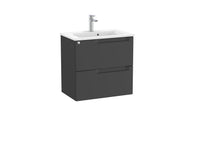 Aleyda Vanity Unit 2 Drawer 600 mm Compact