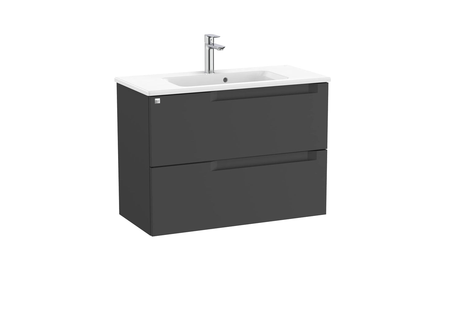 Aleyda Vanity Unit 2 Drawer 800 mm Compact