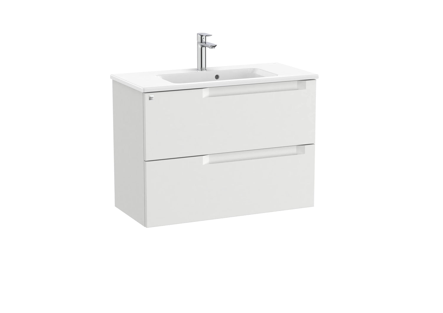 Aleyda Vanity Unit 2 Drawer 800 mm Compact
