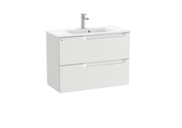 Aleyda Vanity Unit 2 Drawer 800 mm Compact