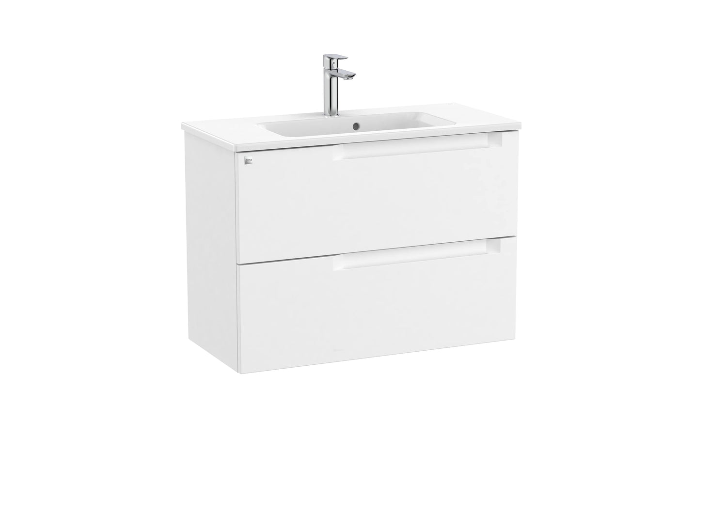 Aleyda Vanity Unit 2 Drawer 800 mm Compact