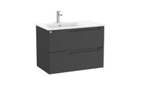Aleyda Vanity Unit 2 Drawer 800 mm Left-Hand